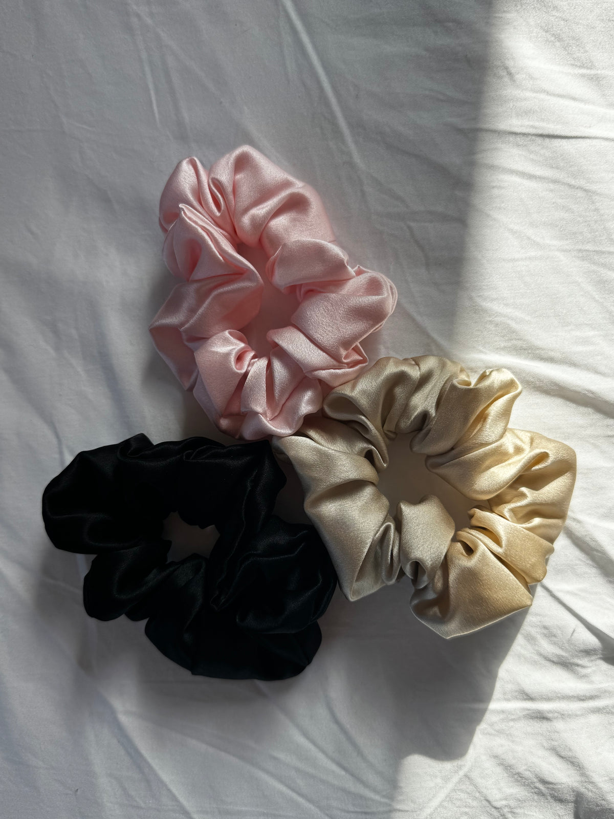 Coffret 3 chouchous Le Moyen 100% pure soie