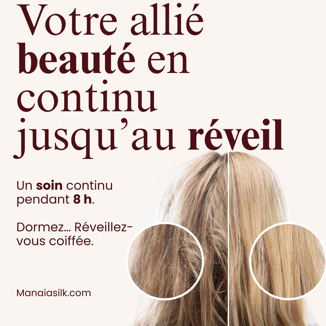 Taie d'oreiller  - 100% Pure soie de mûrier
